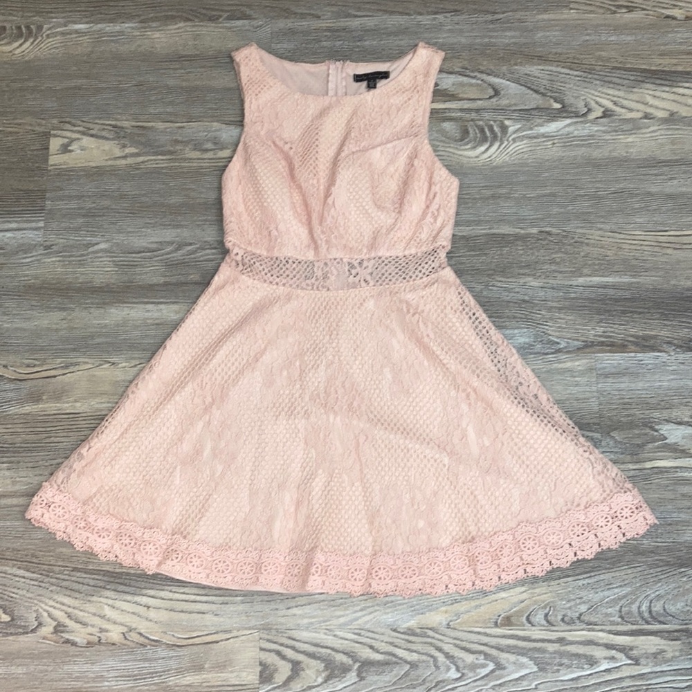 Pink Lace Dress